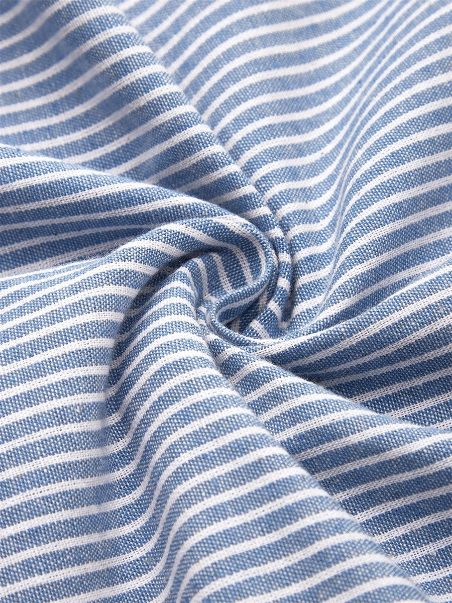 Daisy | Women's Striped Midi Dress Comfortable Fit 3