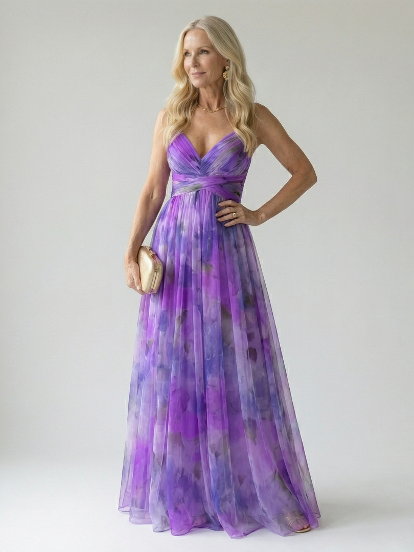 Lily | Women's Maxi Dress with Wrap Bodice 10