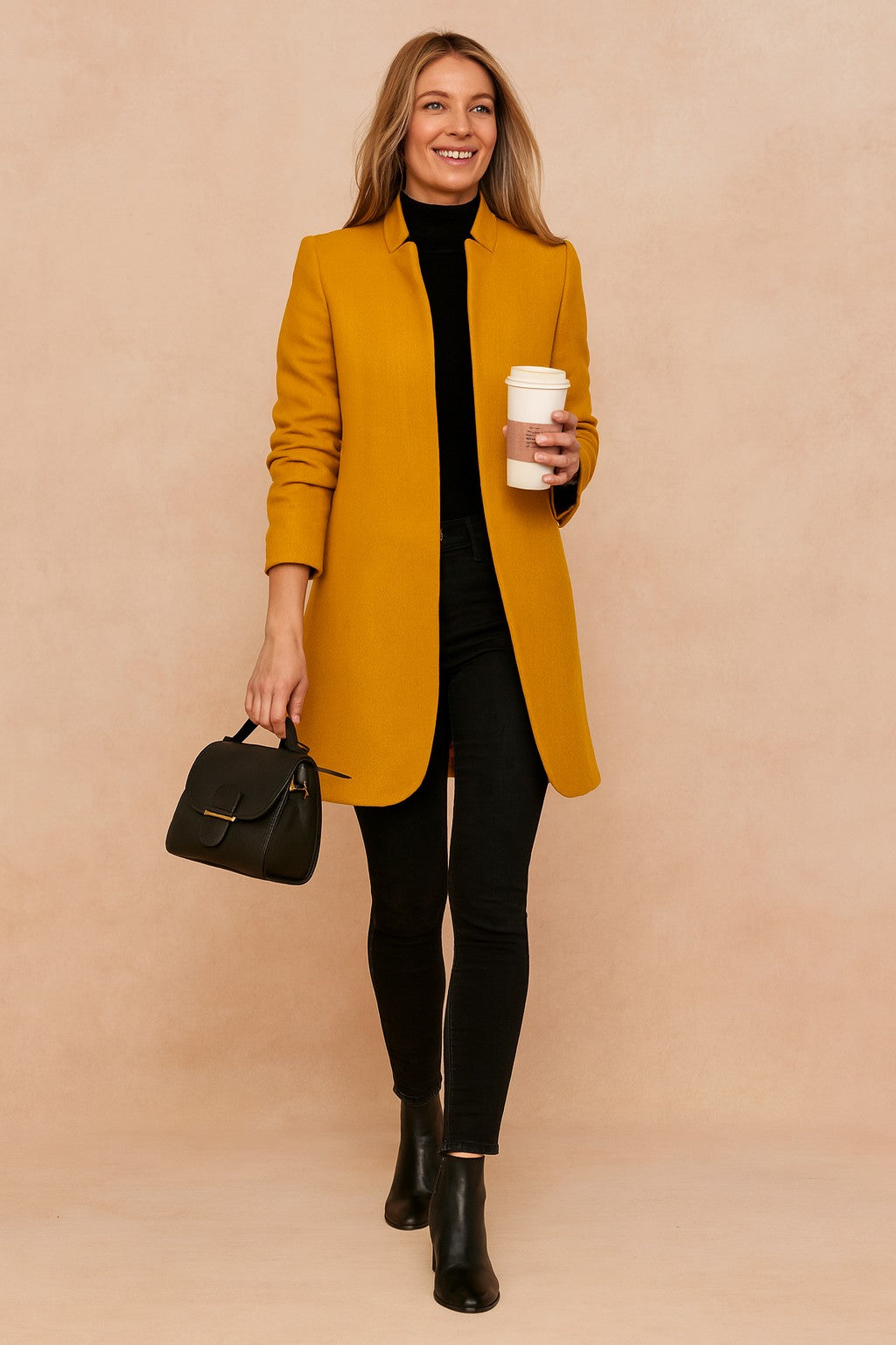 Vera | Tailored Minimalist Coat