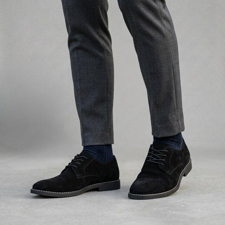 Wesley - Refined suede lace-up shoes for effortless smart-casual style