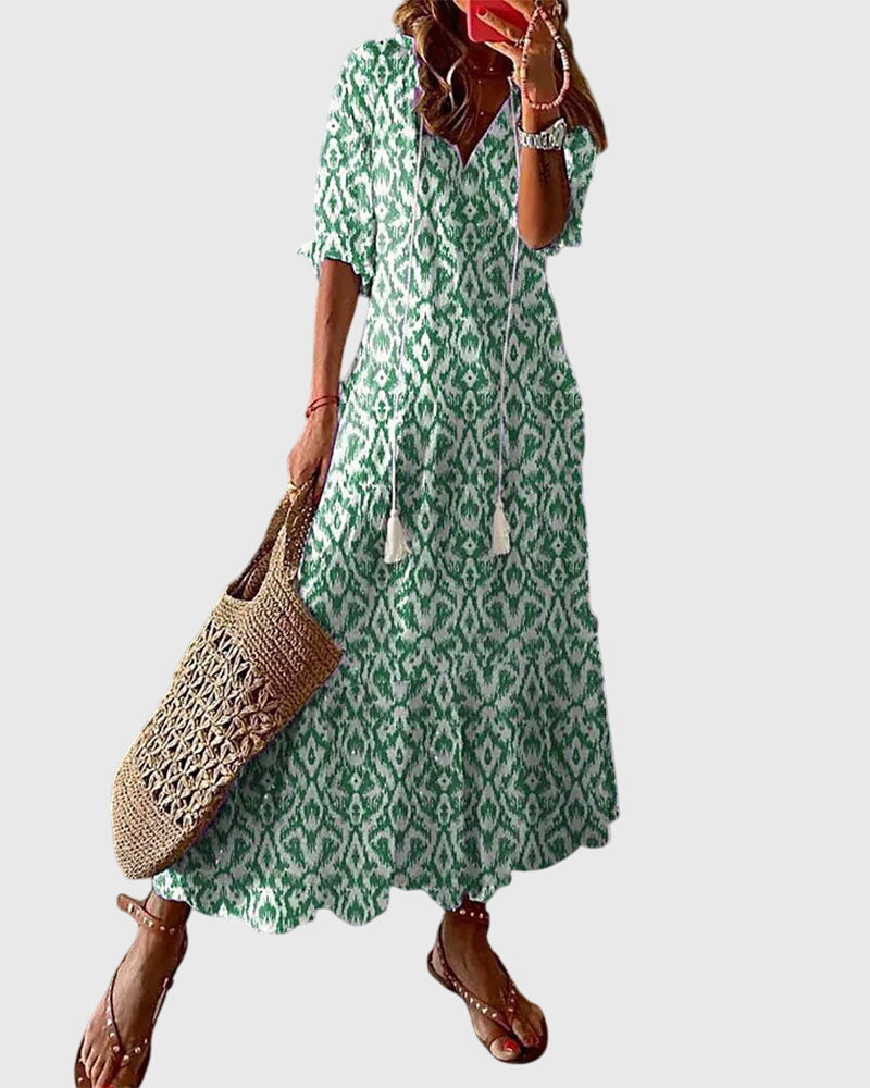 Chloe | Women's Boho Vintage Summer Dress 1
