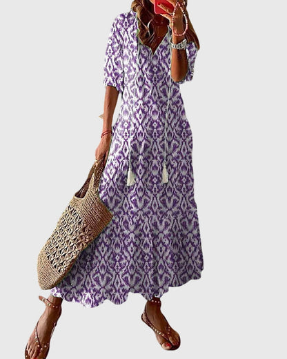 Chloe | Women's Boho Vintage Summer Dress 2
