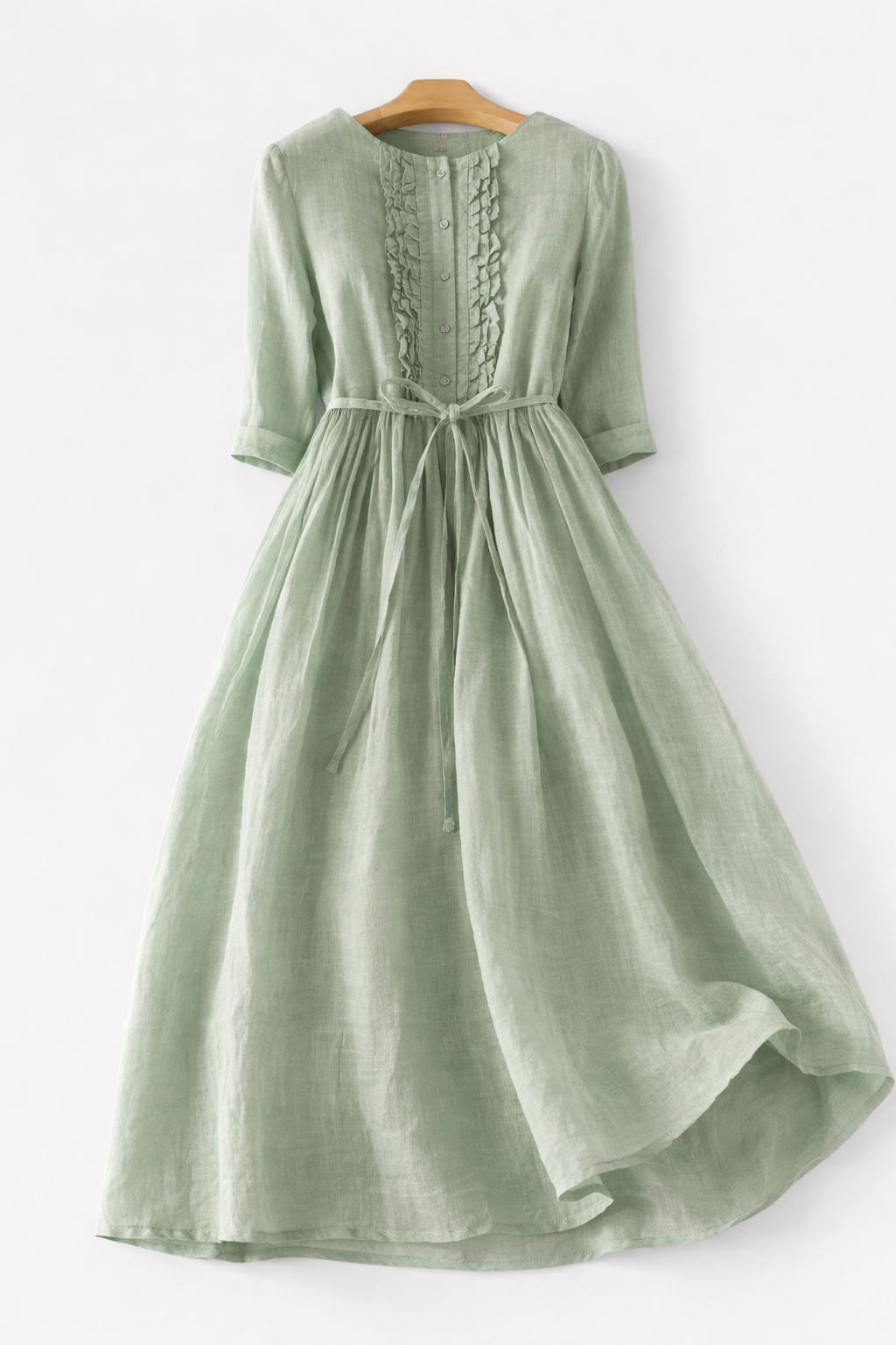 Claire | Women's Midi Dress Adjustable Waist Lightweight 0