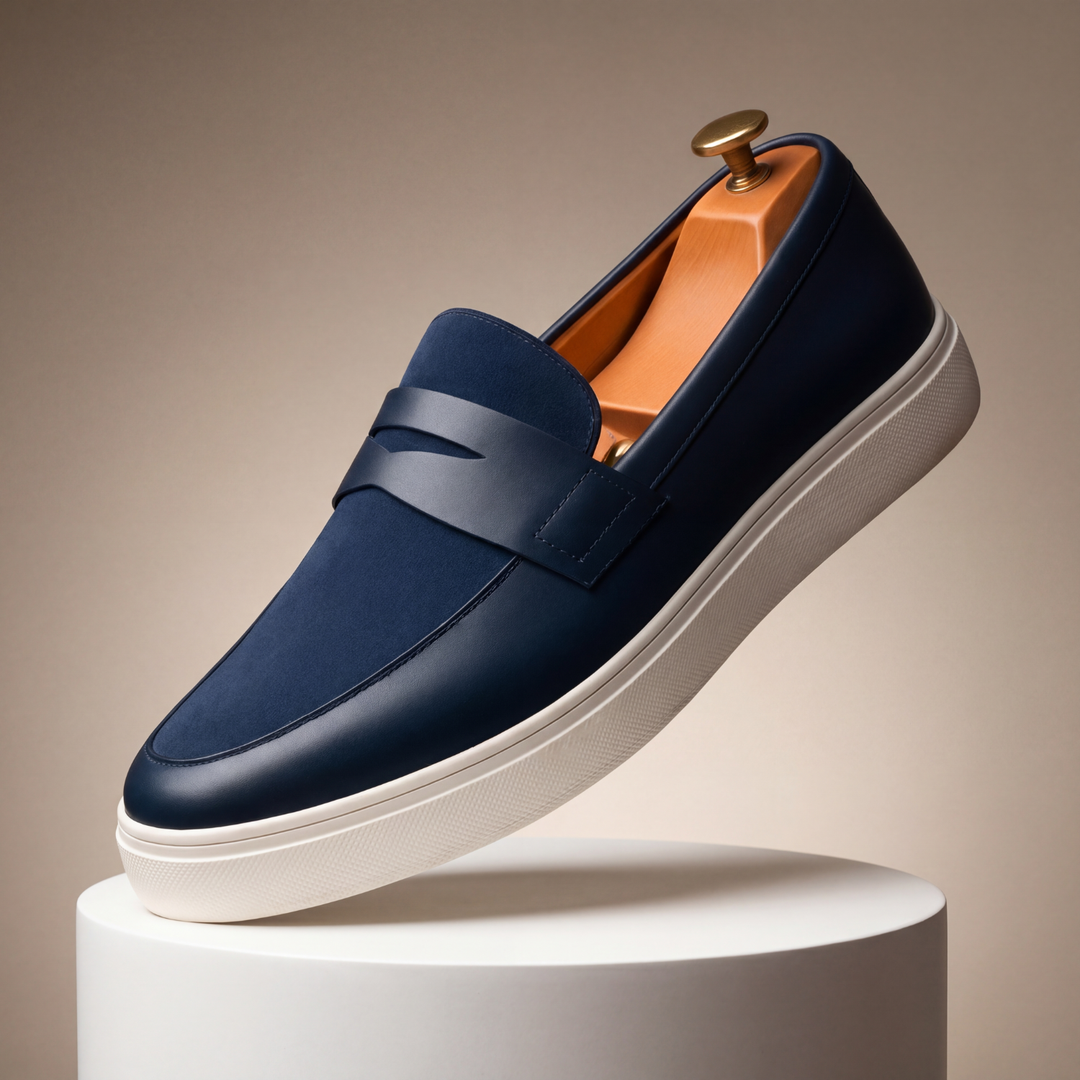 Cole | Men's Suede Loafers Comfort Style 0