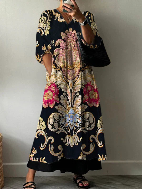 Daisy | Women's Floral Print Dress Relaxed Fit 0