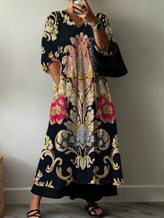 Daisy | Women's Floral Print Dress Relaxed Fit 0
