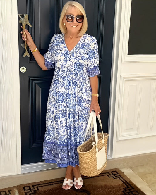 Daisy | Women's Maxi Dress Floral Design 0