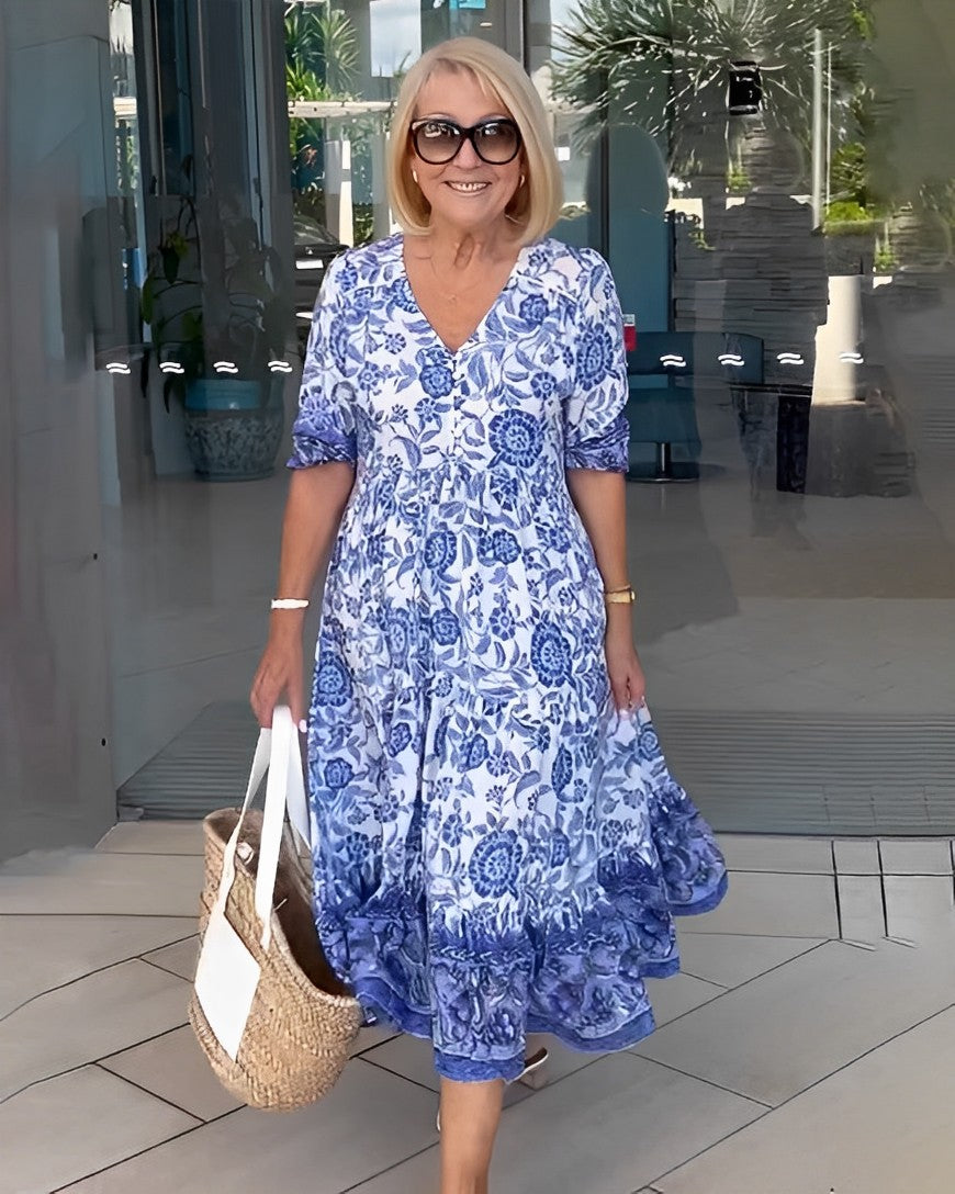 Daisy | Women's Maxi Dress Floral Design 5
