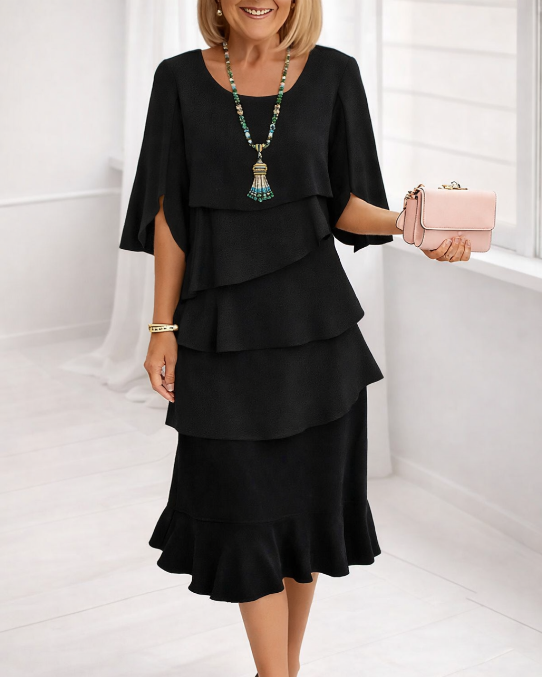 Daisy | Women's Ruffle Dress A-Line Design 0