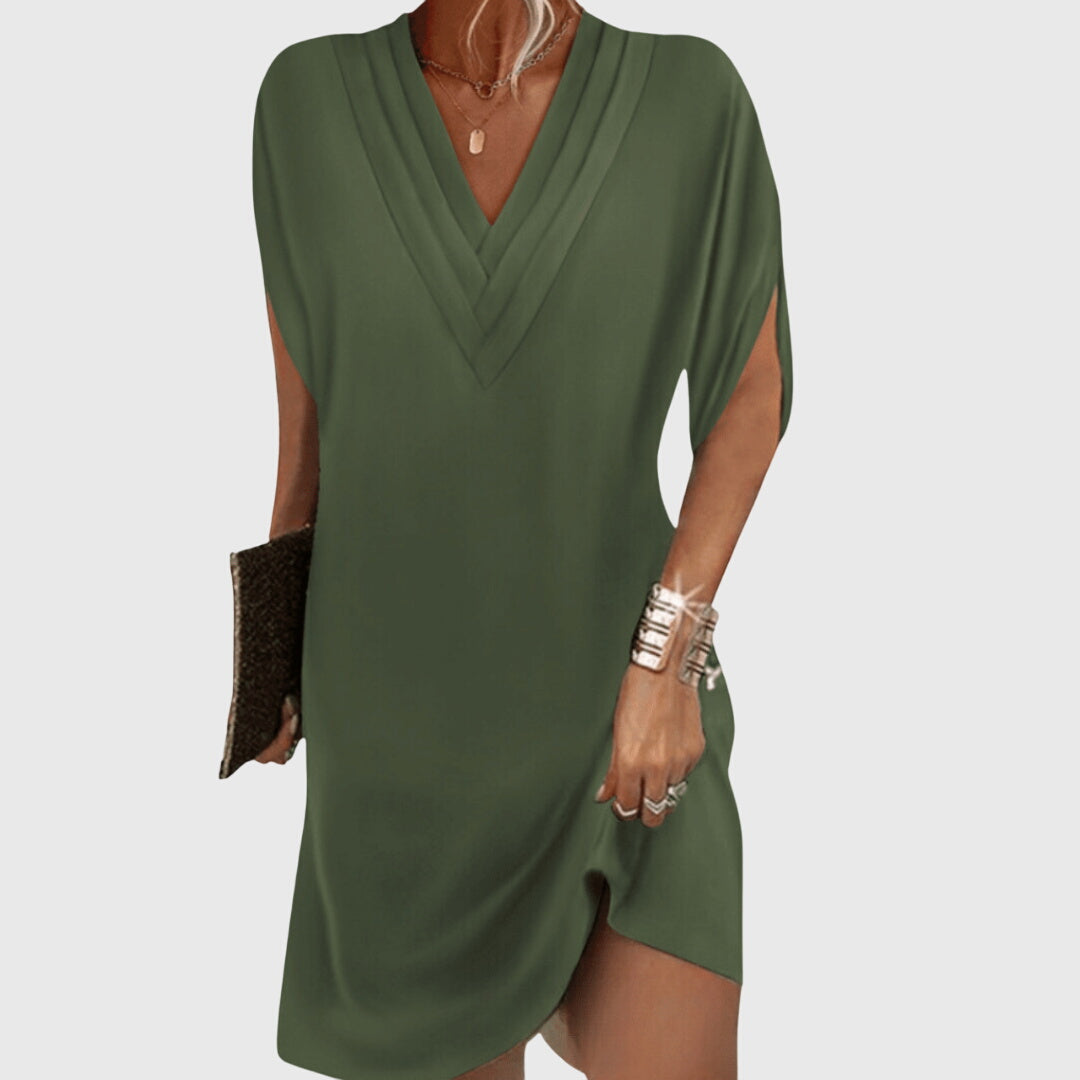 Emma | Women's Flowy Tummy-Hiding Dress 0
