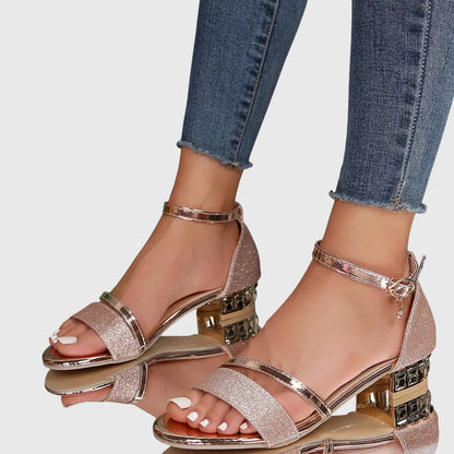 Emma | Women's Orthopedic Heeled Sandals with Adjustable Closure 5