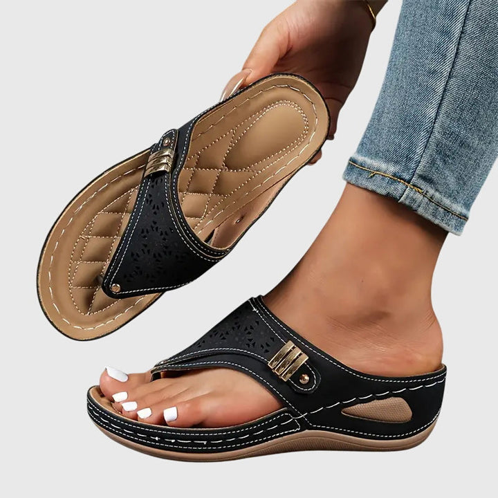 Emma | Women's Orthopedic Sandals with Wedge Sole 0