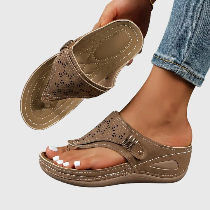 Emma | Women's Orthopedic Sandals with Wedge Sole 1