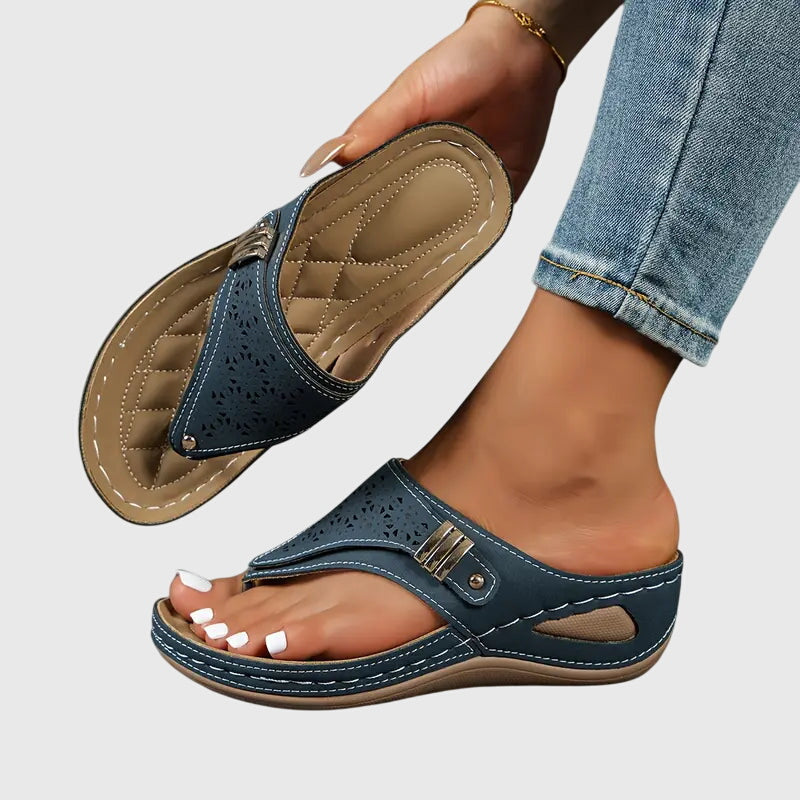Emma | Women's Orthopedic Sandals with Wedge Sole 2