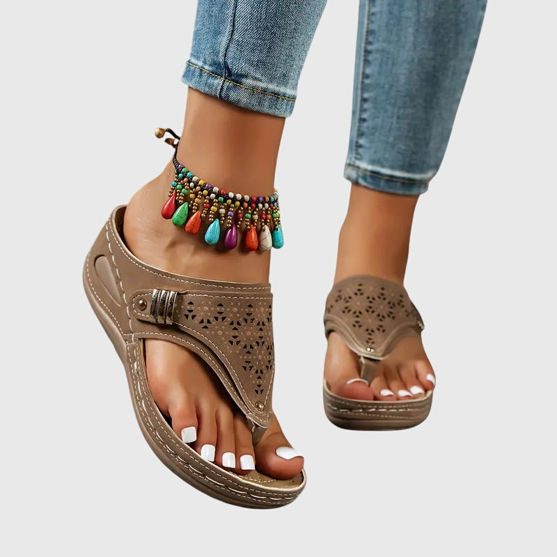 Emma | Women's Orthopedic Sandals with Wedge Sole 5