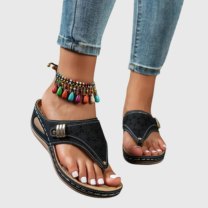 Emma | Women's Orthopedic Sandals with Wedge Sole 6