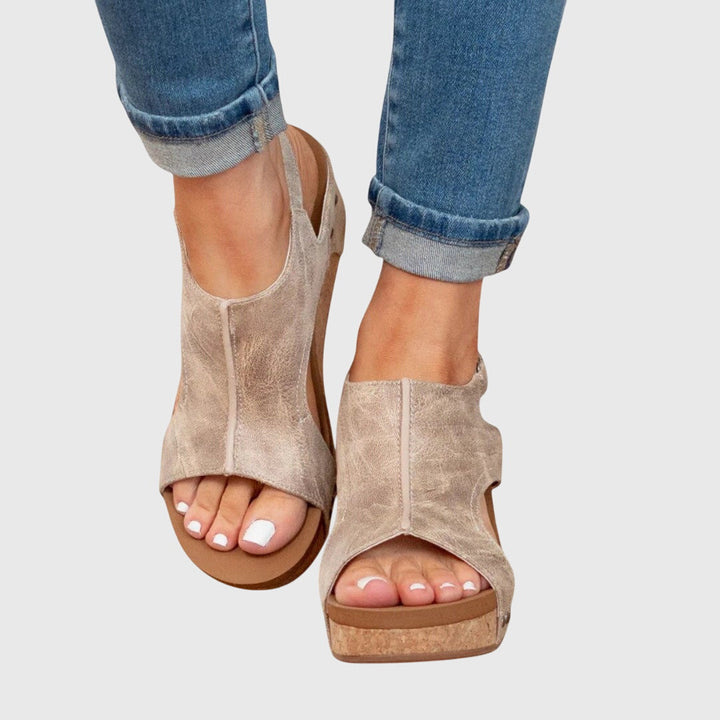Emma | Women's Sandals Adjustable Fit Wedge 0
