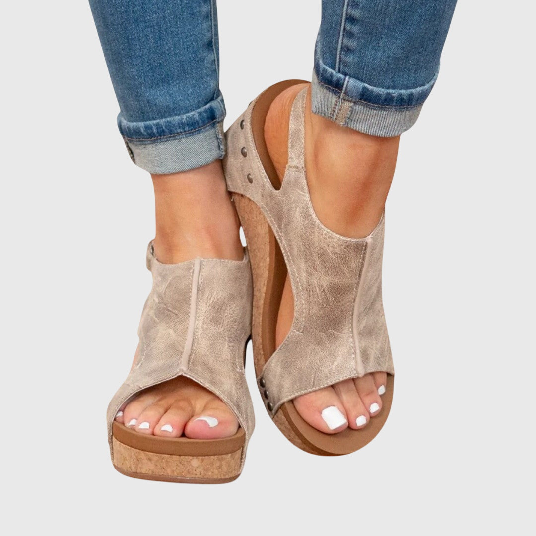 Emma | Women's Sandals Adjustable Fit Wedge 1