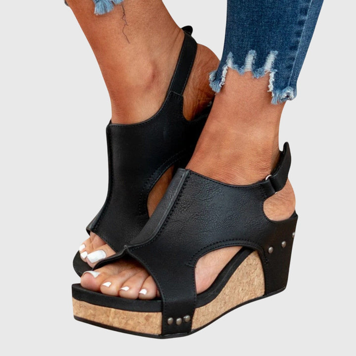 Emma | Women's Sandals Adjustable Fit Wedge 5