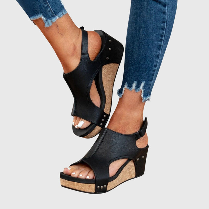Emma | Women's Sandals Adjustable Fit Wedge 6