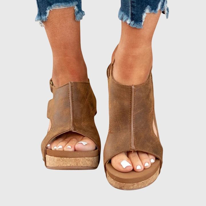 Emma | Women's Sandals Adjustable Fit Wedge 8