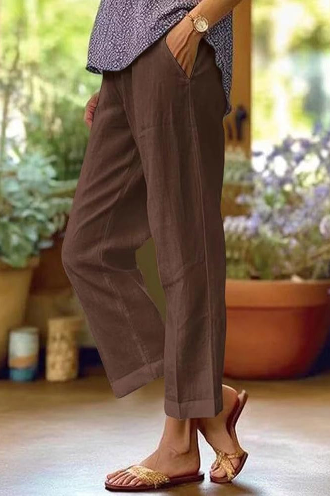 Emma | Women's Trousers Relaxed Fit, Light Summer 1