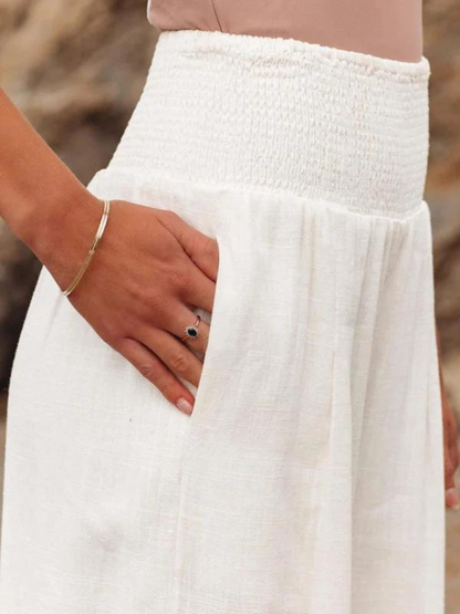Emma | Women's Wide Leg Linen Pants 3
