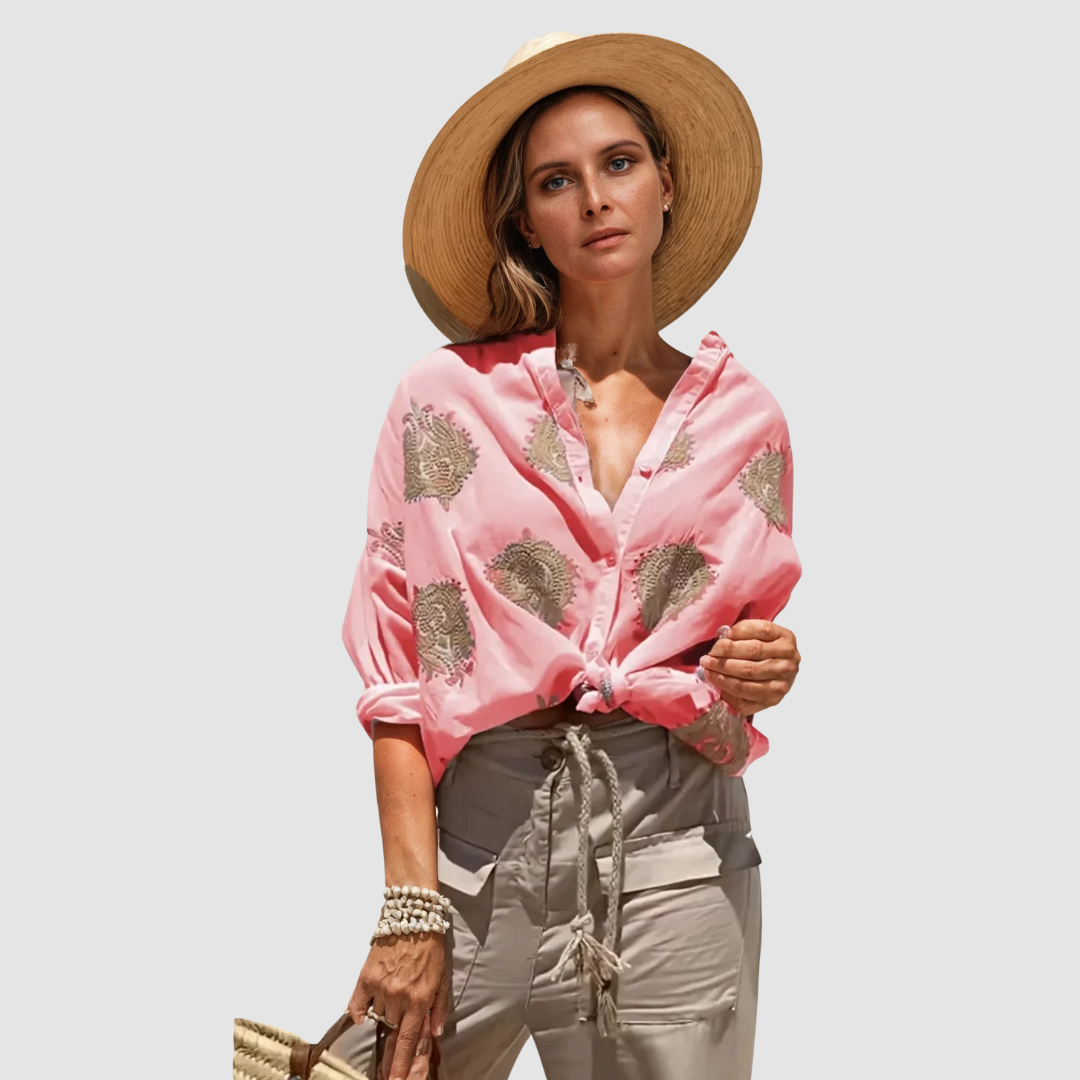 Grace | Women's Chic Print Blouse 1