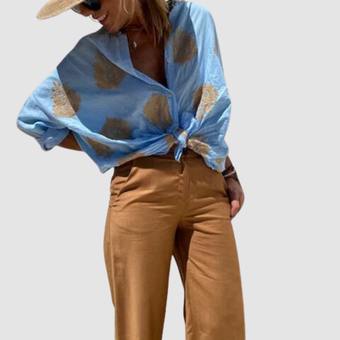 Grace | Women's Chic Print Blouse 3