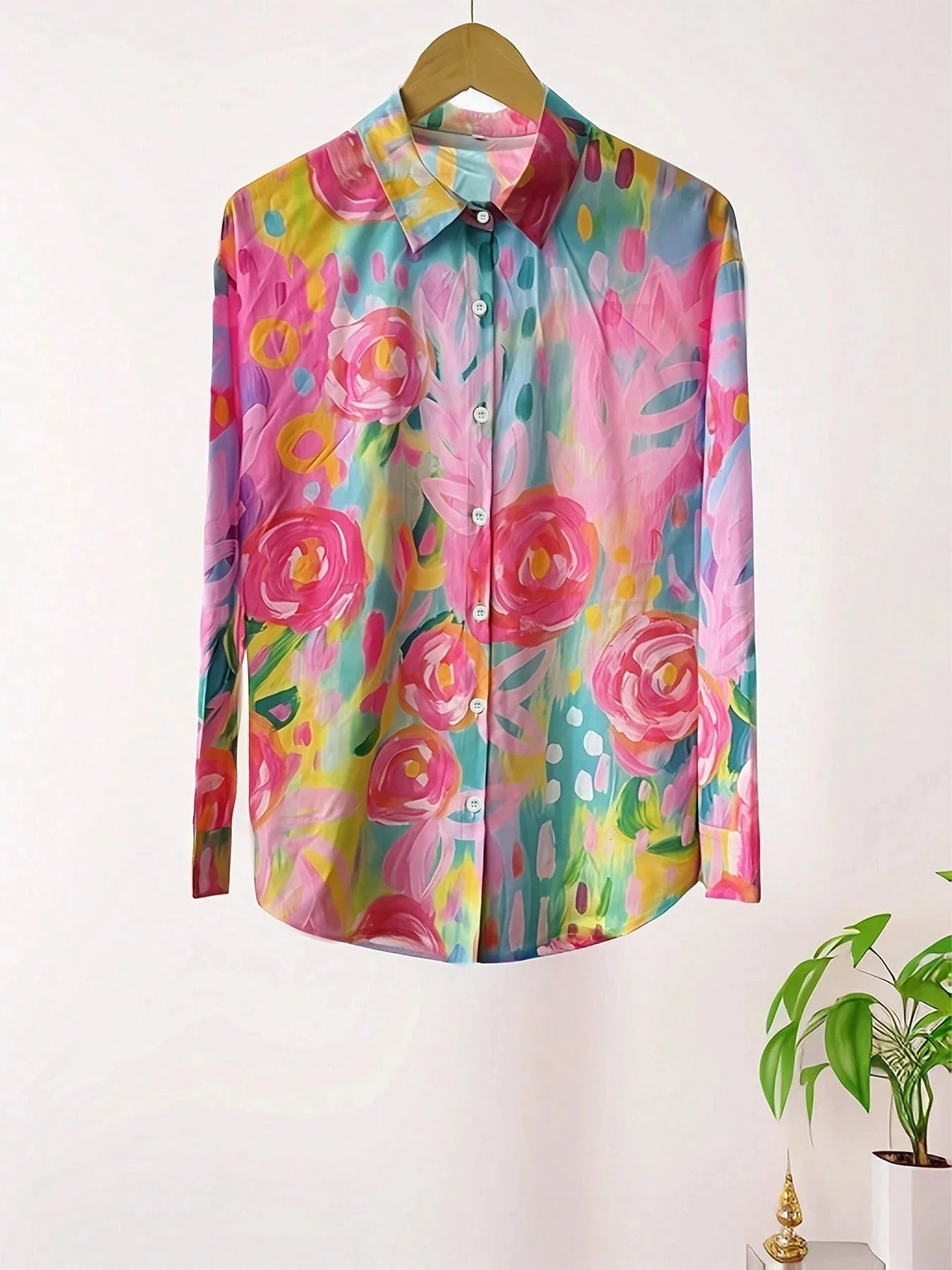 Grace | Women's Colorful Print Blouse 6