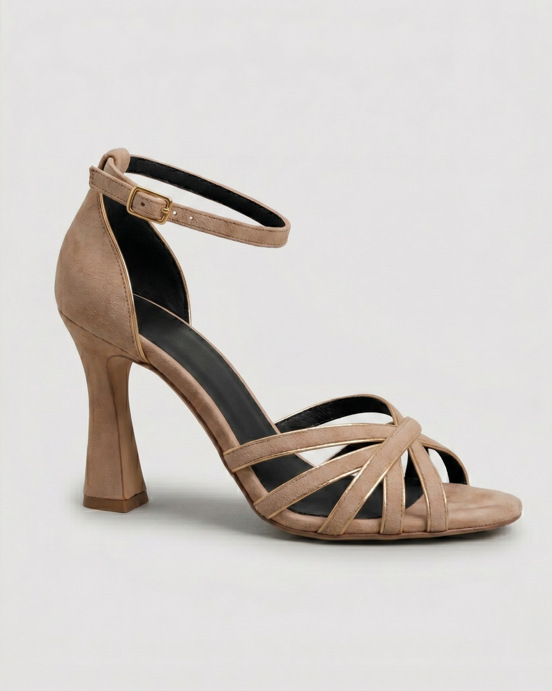 Grace | Women's Heels Open Strap Nude Design 0