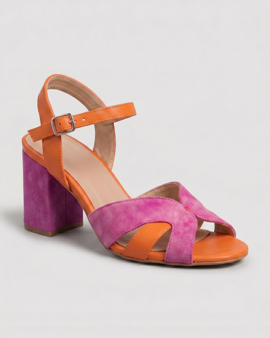 Lily | Women's Block Heel Sandals with Adjustable Strap 0