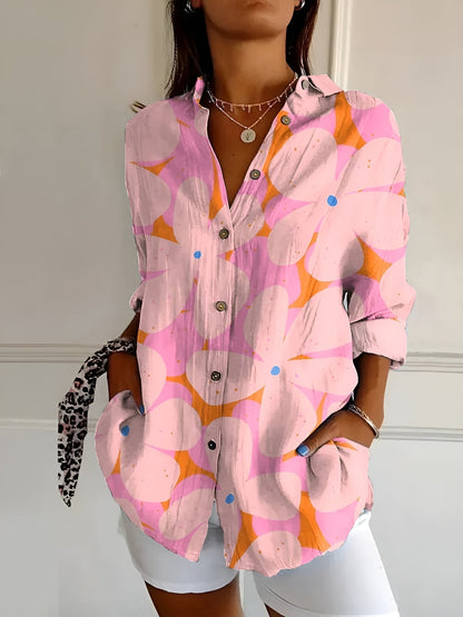 Lily | Women's Blouse with Whimsical Prints 5