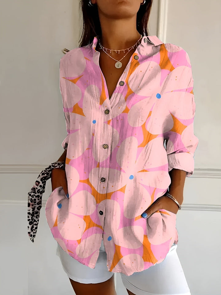 Lily | Women's Blouse with Whimsical Prints 5