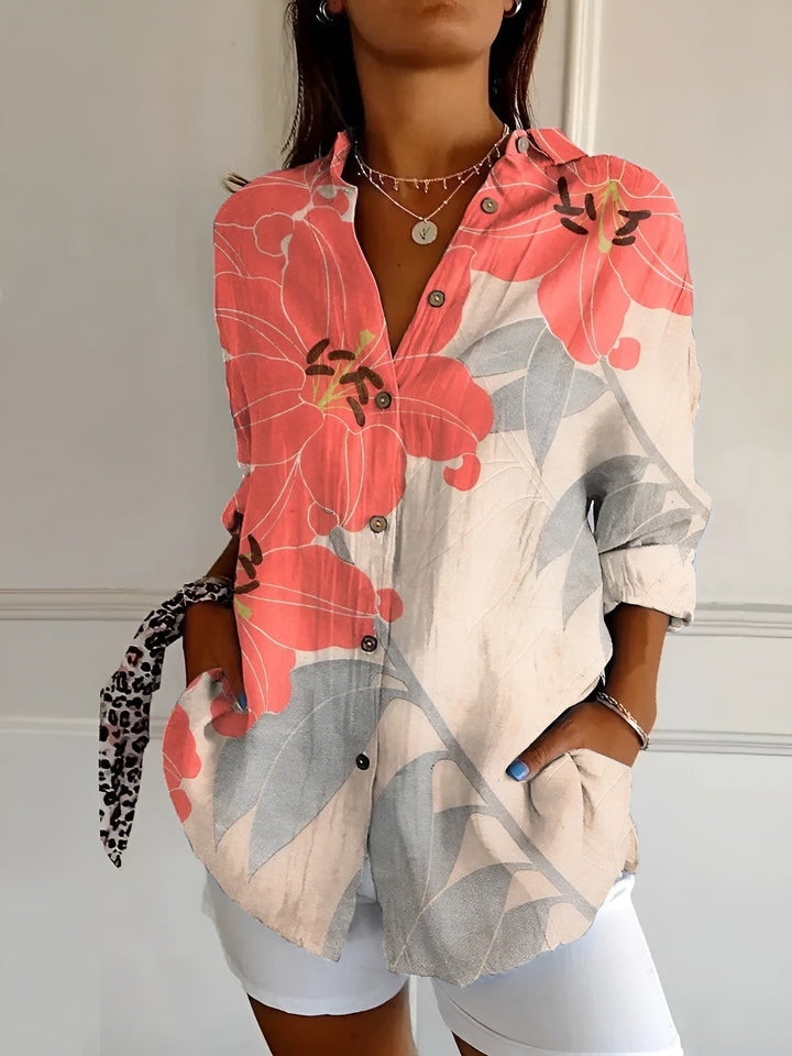 Lily | Women's Blouse with Whimsical Prints 6