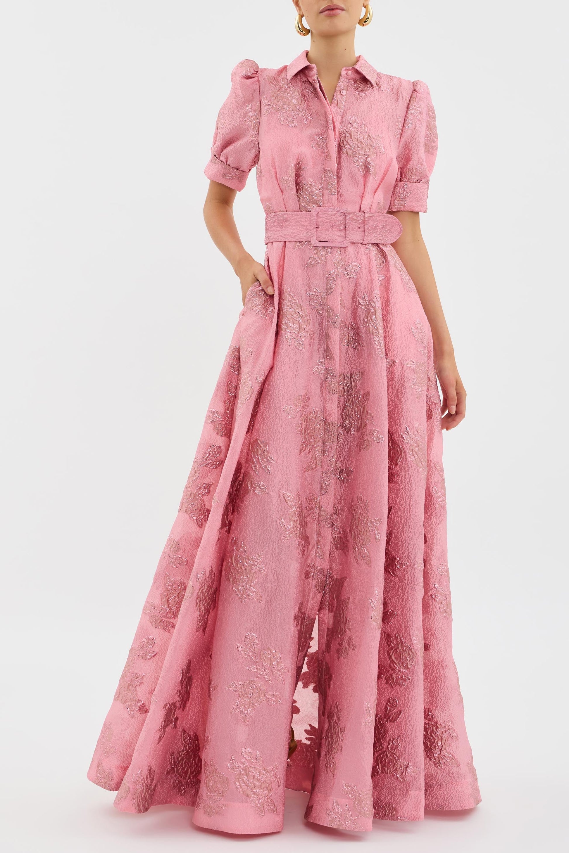 Lily | Women's Cocktail Dress with Short Puff Sleeves 1