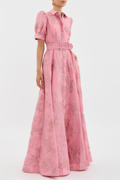 Lily | Women's Cocktail Dress with Short Puff Sleeves 2