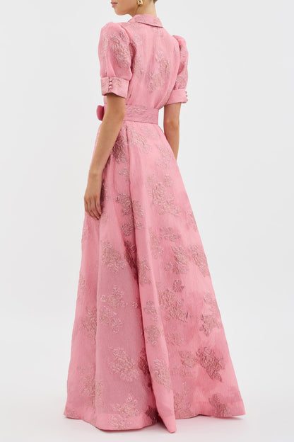 Lily | Women's Cocktail Dress with Short Puff Sleeves 3