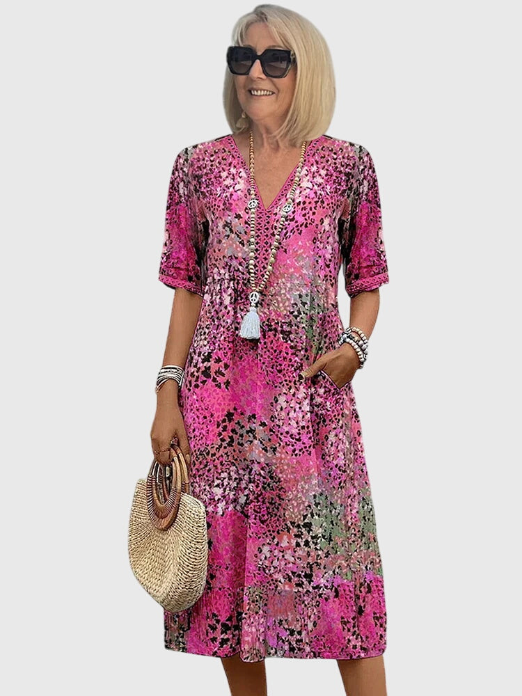 Lily | Women's Floral Midi Dress 3