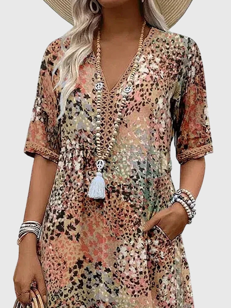 Lily | Women's Floral Midi Dress 5