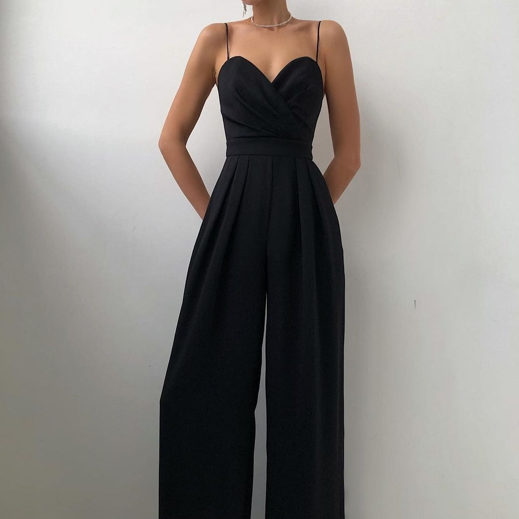 Lily | Women's Jumpsuit with Adjustable Straps 0