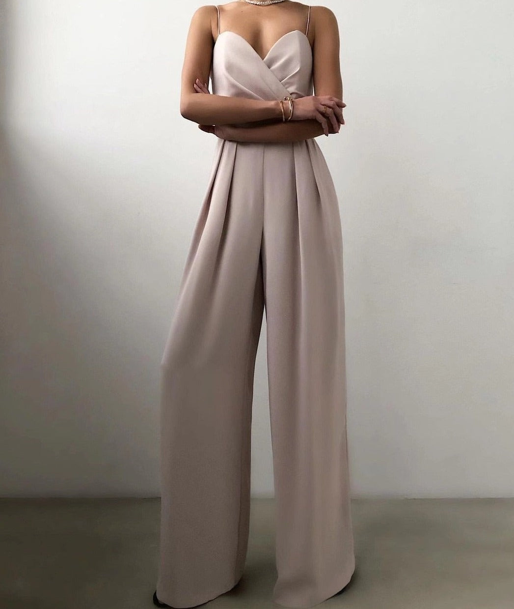 Lily | Women's Jumpsuit with Adjustable Straps 4