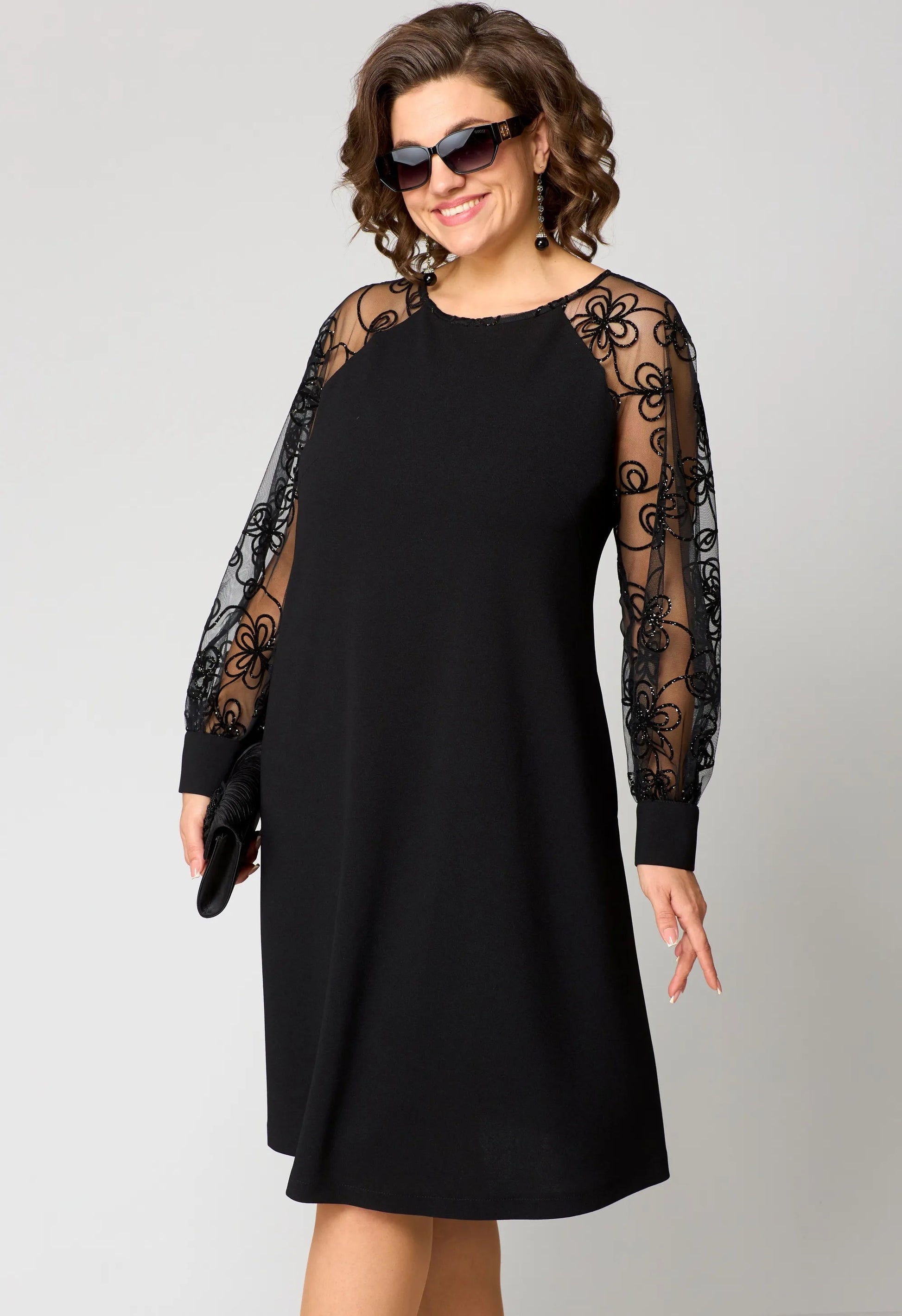Lily | Women's Lace Dress with Long Sleeves 1