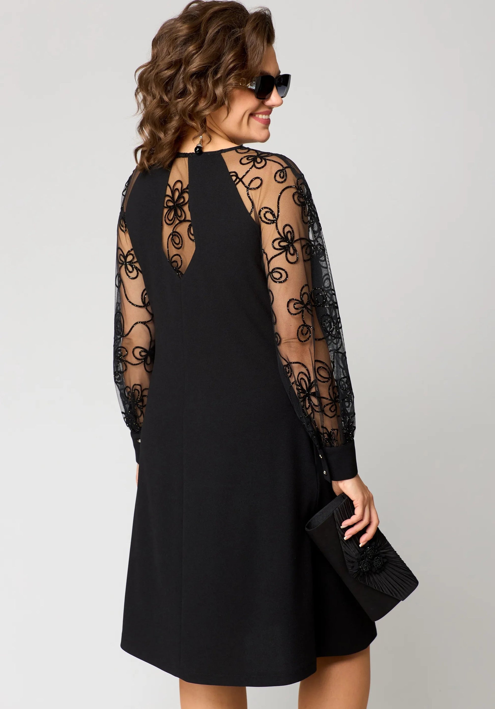 Lily | Women's Lace Dress with Long Sleeves 5