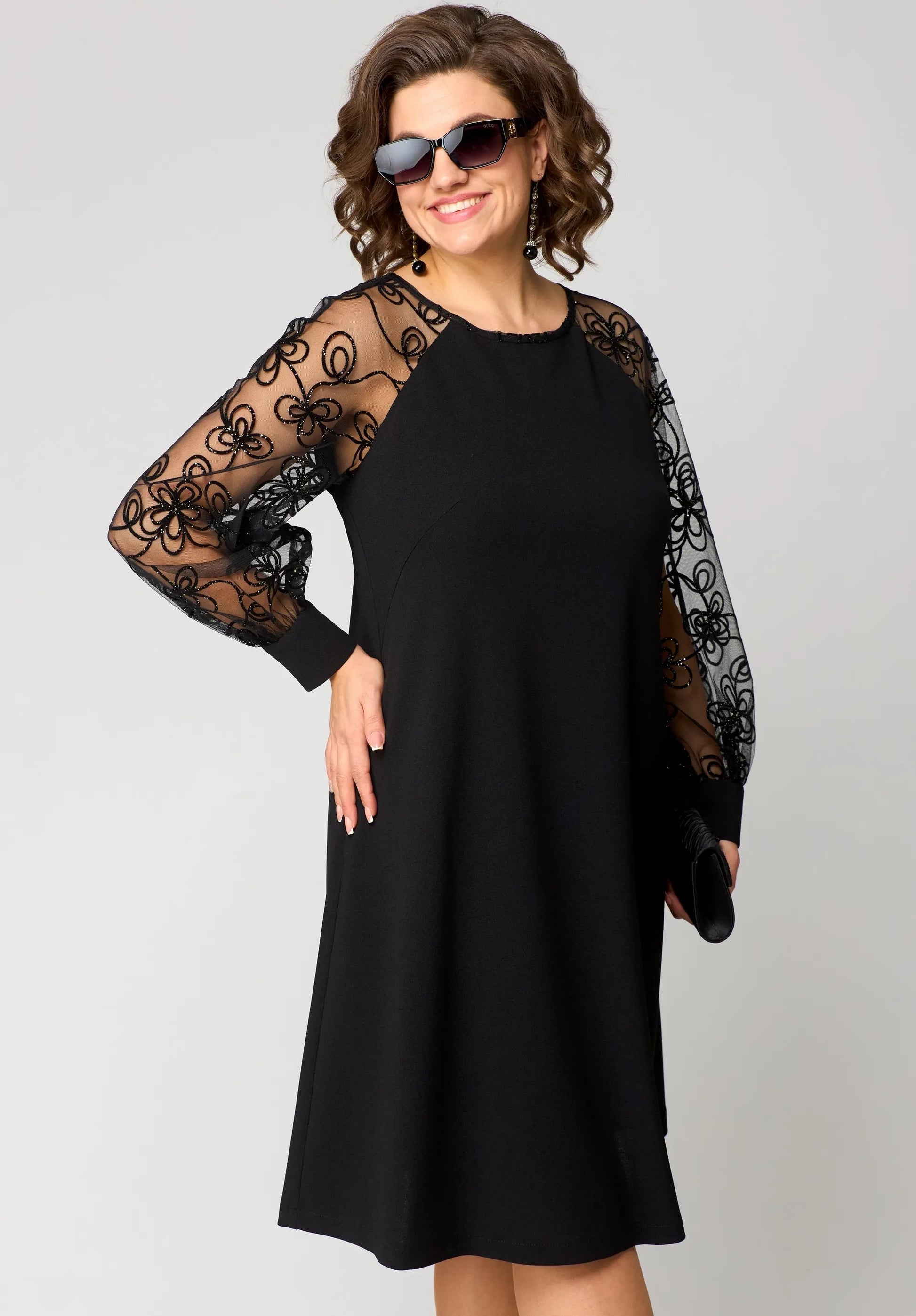 Lily | Women's Lace Dress with Long Sleeves 7