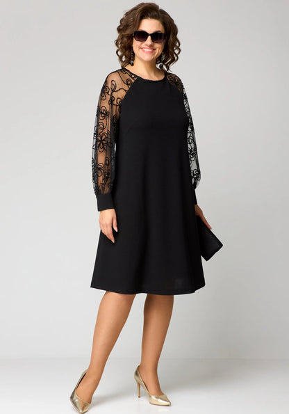 Lily | Women's Lace Dress with Long Sleeves 8