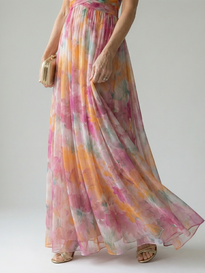 Lily | Women's Maxi Dress with Wrap Bodice 3