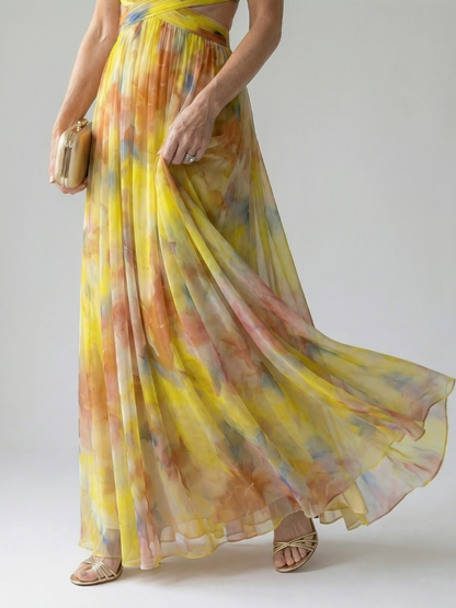 Lily | Women's Maxi Dress with Wrap Bodice 5
