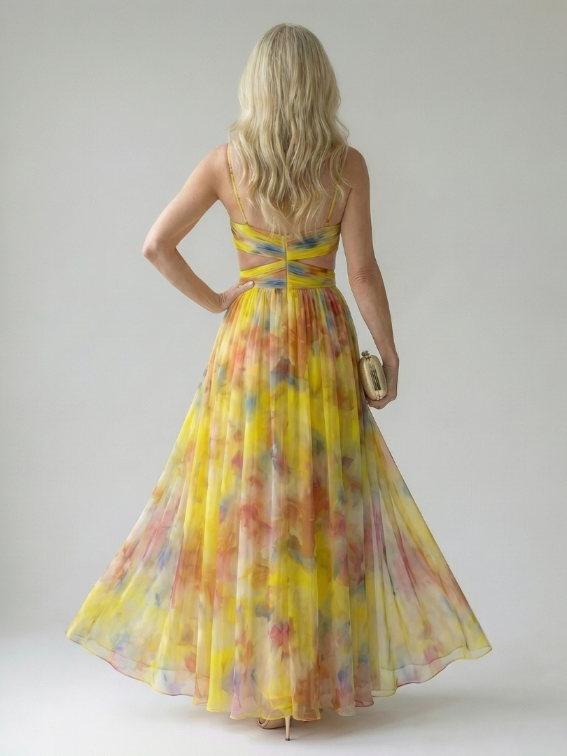 Lily | Women's Maxi Dress with Wrap Bodice 6