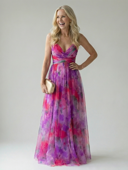 Lily | Women's Maxi Dress with Wrap Bodice 7